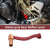 Kayo T6 Foldable Motorcycle Gear Shifter Lever Red Orange