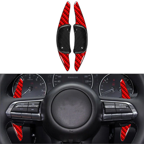 Mazda 3, Axela, CX-30, MX-30 Red Steering Wheel Shift Paddle (2020-2023)