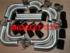 Cars 2" 51mm Universal 2mm Thick Aluminum Intercooler Turbo Piping Kit