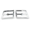 Honda Goldwing GL1800 ABS Chrome Rear Speaker Armrest Trim (2001-2005)