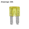 Car, Boat, Truck, RV, SUV, Motorcycle 25 x 20A Mini Blade Fuses (N/A)