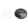 Mercedes Benz E Class Carbon Fiber Engine Start Stop Button Sticker Cover