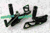Suzuki GSXR600 GSXR750 Black Rearset Foot Pegs (2011-2023)