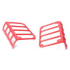 Jeep Wrangler JK (2007-2016) Red Steel Metal Tail Light Covers