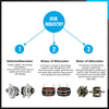 Holden Jackaroo Rodeo 2.8L 3.0L Diesel Alternator (1990-2003)