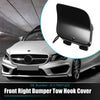 Mercedes-Benz A1178851222 Glossy Black Front Bumper Tow Hook Cover
