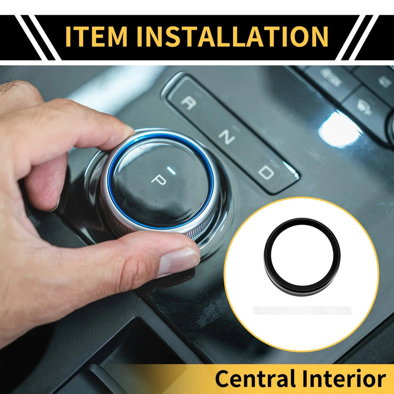 Ford Maverick (2022) - Black 1 x Pc Gear Shift Control Knob Cover Ring