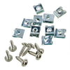 200 Pcs U Nuts Self Tapping Screws Clips Fasteners