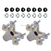 Honda Sportrax 250 TRX250EX 2 x Rear Wheel Hubs & Lug Nuts (2001–2008)
