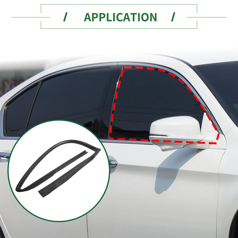 Honda Accord Rear Right Door Window Seal Strip ( Specified)