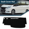 Nissan Serena C25 (2005-2010) Sun Protector Black Dashboard Cover Mat