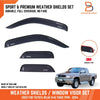 Toyota Hilux Weather Shield Window Visor Rain Guard (1998-2004)