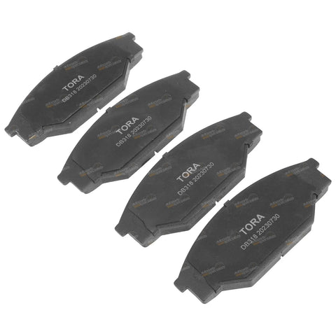 Toyota Hilux 2x4 Ute LN85 LN86 RN85 Front Disc Brake Pad Set (1988–1997)