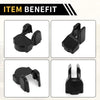Jeep Wrangler JL JLU (2018-2024) Black Door Limiting Cover Trim