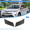 Toyota RAV4 Carbon Fiber Front Door A-Pillar Cover Trim Pair (2019–2023)