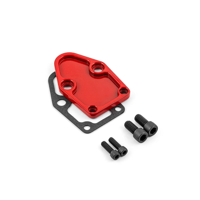 Chevy SBC 350 Fuel Pump Block-Off Plate