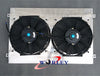 VW Golf GTI MK2 1.6 8V, 1.8 16V Full Aluminum Shroud & Fans (1981-1992)