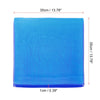 Motorcycle Seat Gel Pad 35x35x1cm Shock Absorption Mat Blue
