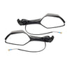 Kawasaki Ninja ZX10R Motorcycle Rear View Mirrors w/ Turn Signals (2016-2023)