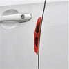 All Models 4pcs Car Door Anti-Collision Strip Bumper Guard Reflective Sticker