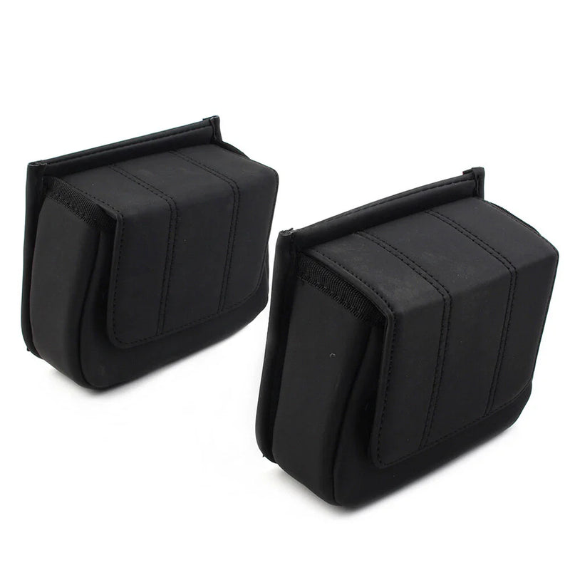 Harley Touring Black Fairing Lower Door Pocket Bags (1996-2013)