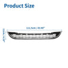 Honda CR-V 2010-2011 Black Front Lower Bumper Grille