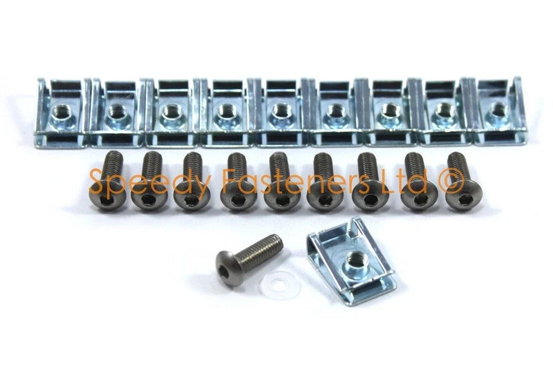 Honda CBR400RR Carenatura Bullone Completo Inox (1986–1989)