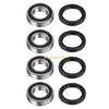 Kawasaki Mule 2 x Front Wheel Bearings Seals