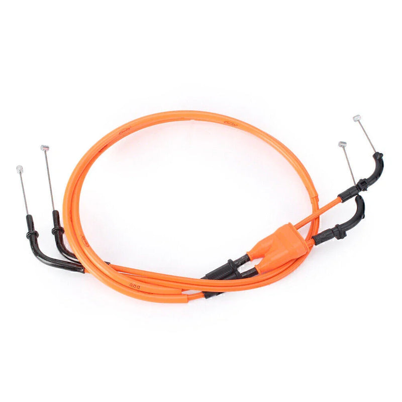 Kawasaki Z1000 (2007-2008) Orange Throttle Cable Accelerator Wire