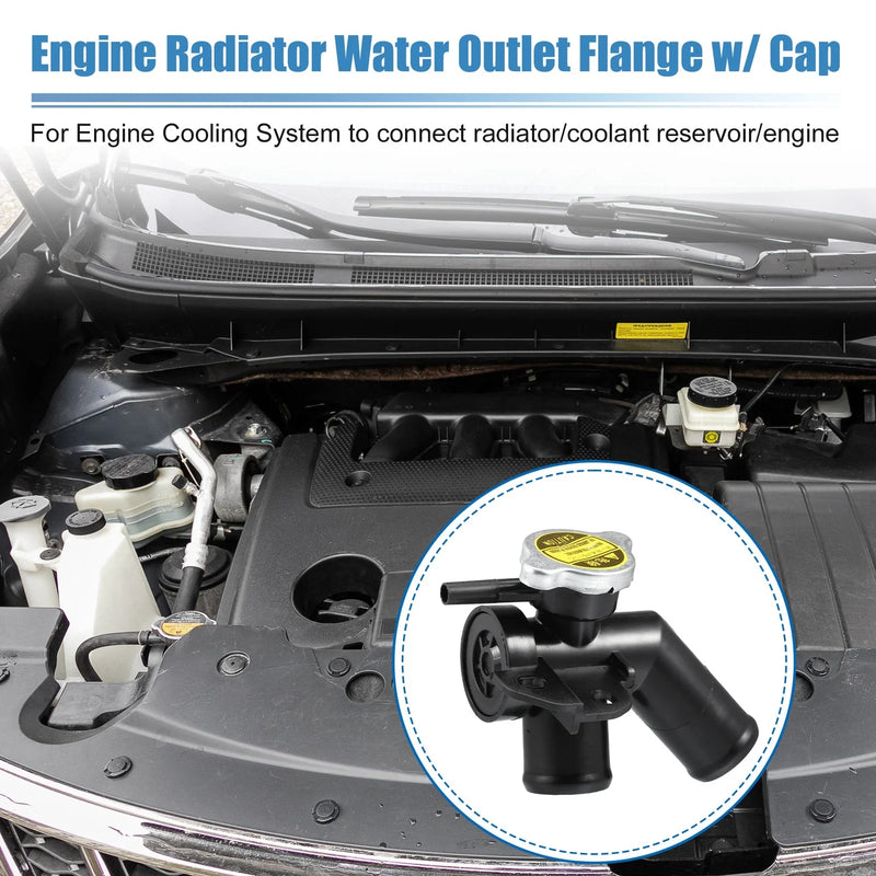 Nissan Quest Engine Radiator Coolant Filler Neck (2004-2009)