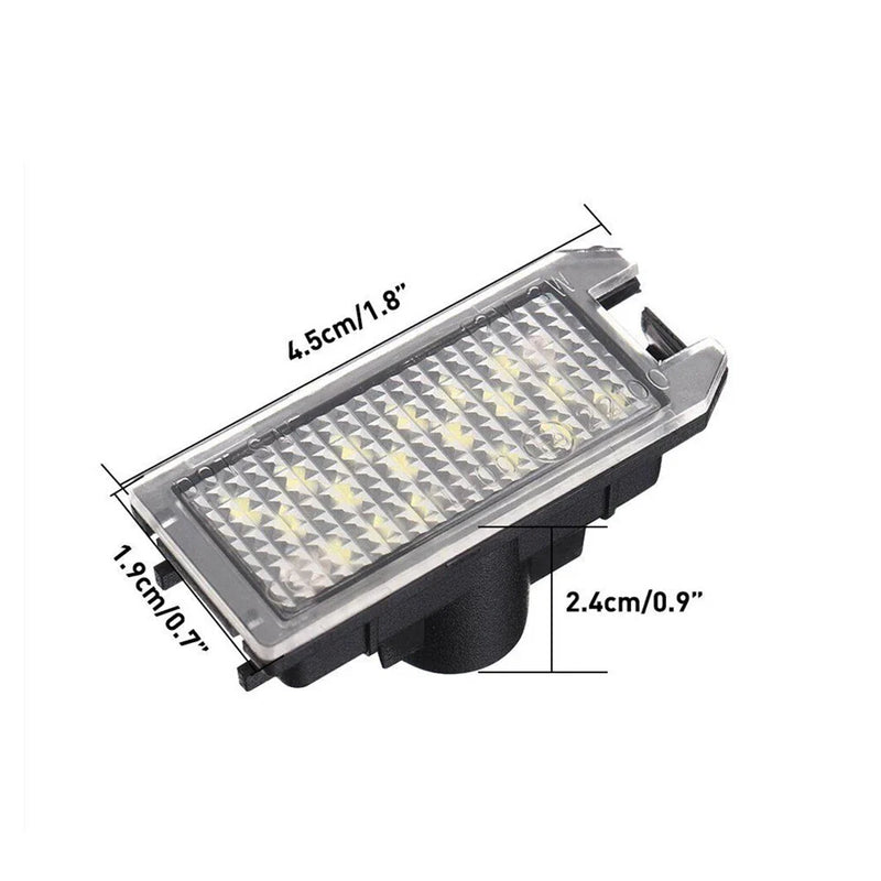 Jeep Grand Cherokee, Compass LED License Plate Lights (2011-2023)
