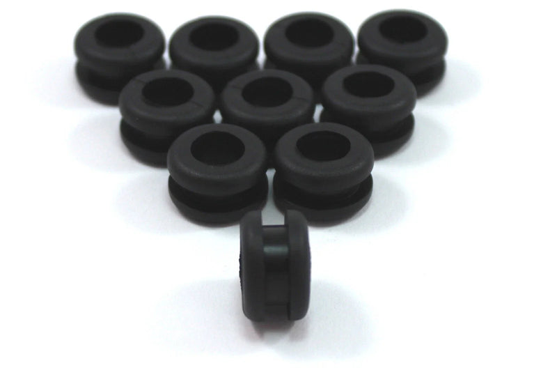 Honda CR500 Motocross MX 2 x Black Rubber Fairing Grommets