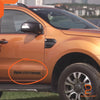 Ford Ranger Silver WILDTRAK Side Front Door Decal Sticker (2018-2021)