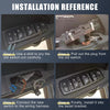 Honda Civic CR-V Right Rear Power Window Switch (2001-2005)