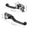Honda CRF250R CRF450R (2007-2020) Black Motorcycle Brake Clutch Levers 2 x