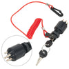 OMC-Johnson Ignition Tether On-Off Key-Switch With Safety Lanyard
