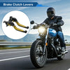 Kawasaki Vulcan S 650 2 x Brake Clutch Levers Black Gold Tone (2015–2023)