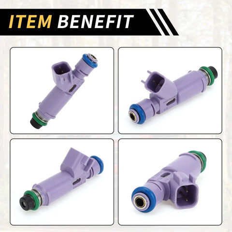 Ford F-150 2009-2010 6 Holes Purple 1 x Unit Fuel Injector Nozzle