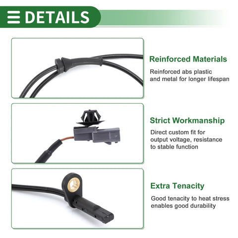 Nissan Pathfinder Rear Right ABS Wheel Speed Sensor