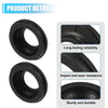 Jeep (52000229) Black 2 x Front Upper Coil Spring Insulators