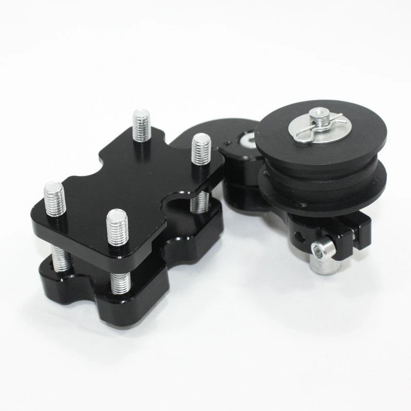 BLACK Universal Motorcycle PIT Trail Dirt Bike Adjustable Chain Tensioner