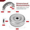 Honda Foreman 450 TRX450S / ES / FE / FM 98-04 Rear Brake Drum Hub & Shoes