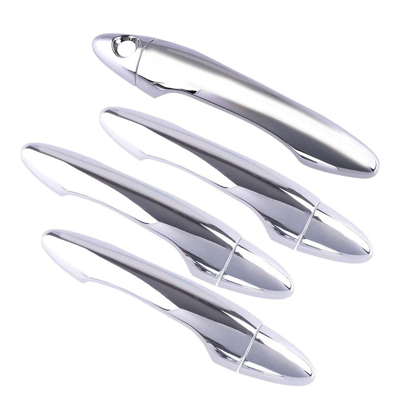 Kia Forte K3 Cerato 4 x Silver Door Handle Covers (2013-2015)