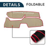 Honda FREED GB5 / 6 / 7 / 8 (2016-2024) Protector Pad Black Red Dashboard Cover Mat