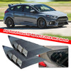Ford Focus Black Side Window Louver Shutter Cover (2012–2018)