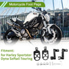 Harley Sportster Dyna Softail Touring Foot Pegs Motorcycle