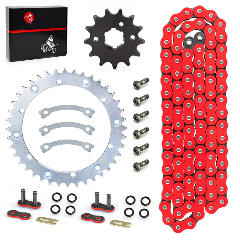 Yamaha Warrior YFM350X Front Rear Chain Drive Sprocket Kit (1989–2004)
