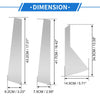 Hyundai Tucson IX35 (2010-2015) Silver Tone 6 Pcs Door Pillar Window Trim