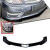 Benz W204 S204 AMG Line (2011-2014) Black Front Spoiler Lip Splitter