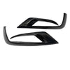 Benz W222 S63 S65 2014-17 Carbon Fiber Front Bumper Fins Air Vent Covers
